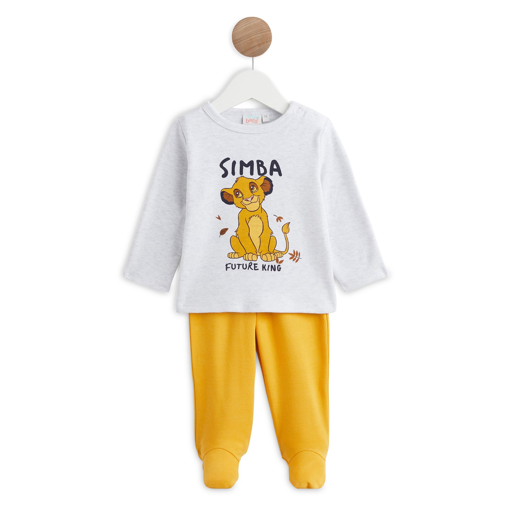 LE ROI LION Pyjama 2 pieces Simba bebe garcon pas cher Auchan