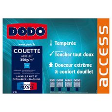 DODO Couette Aerelle Tempérée 350g/m2 (Blanc)