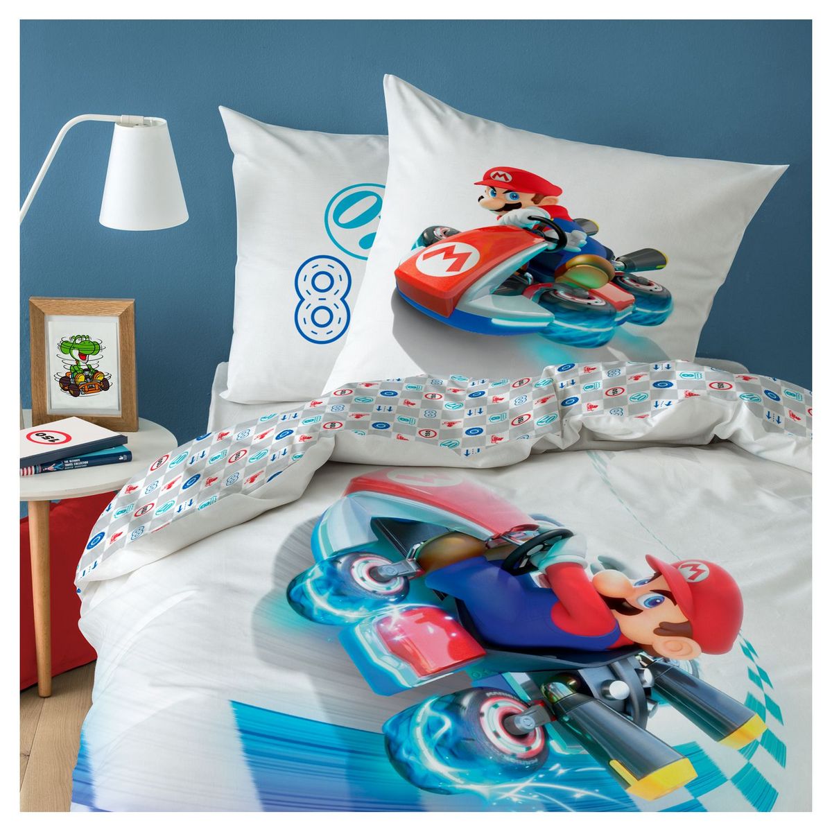 Housse de Couette 1 personne Mario