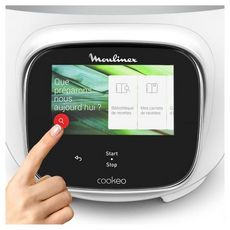 MOULINEX Multicuiseur intelligent COOKEO TOUCH + Moule Cookeo XA609001