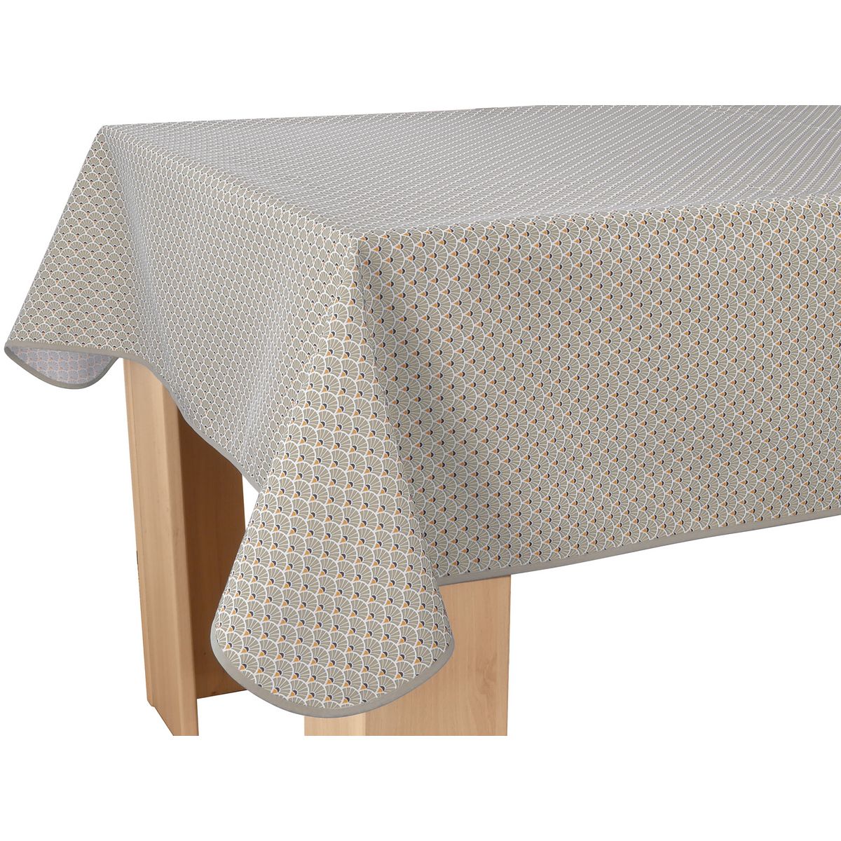  Nappe Anti-taches Paon ficelle