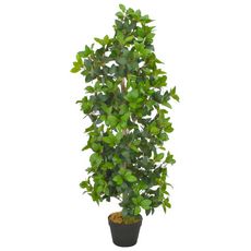Plante artificielle avec pot Laurier Vert 120 cm