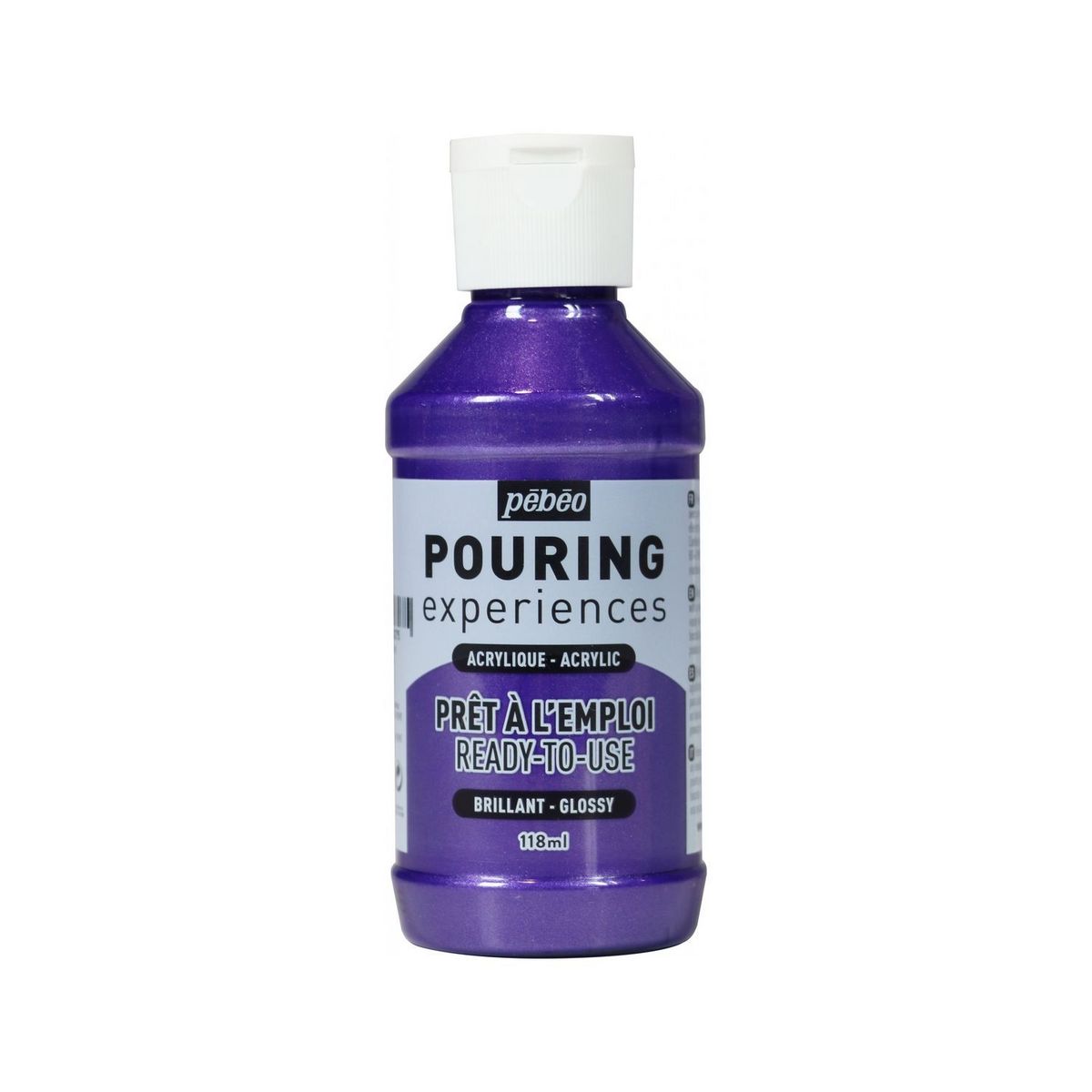 Youdoit Peinture pouring acrylique brillante - Violet - 118 ml