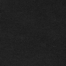 Voile de parasol Tissu Oxford carre 3,6x3,6 m Noir