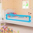 VIDAXL Barriere de securite de lit d'enfant Bleu 180x42 cm Polyester