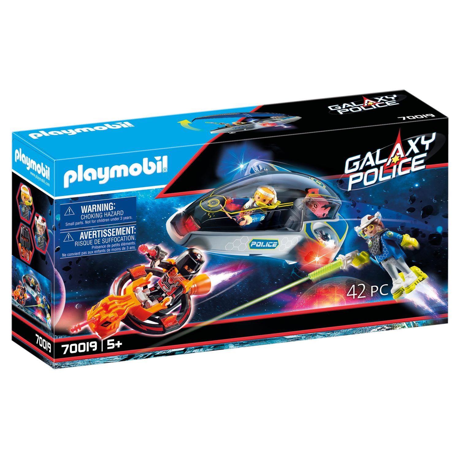 PLAYMOBIL - Coffret Base spatiale - Voiture et figurine - JEUX, JOUETS -   - Livres + cadeaux + jeux