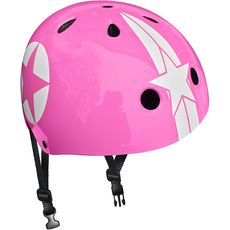 Casque Pour Enfant Reglable Rose Pas Cher A Prix Auchan