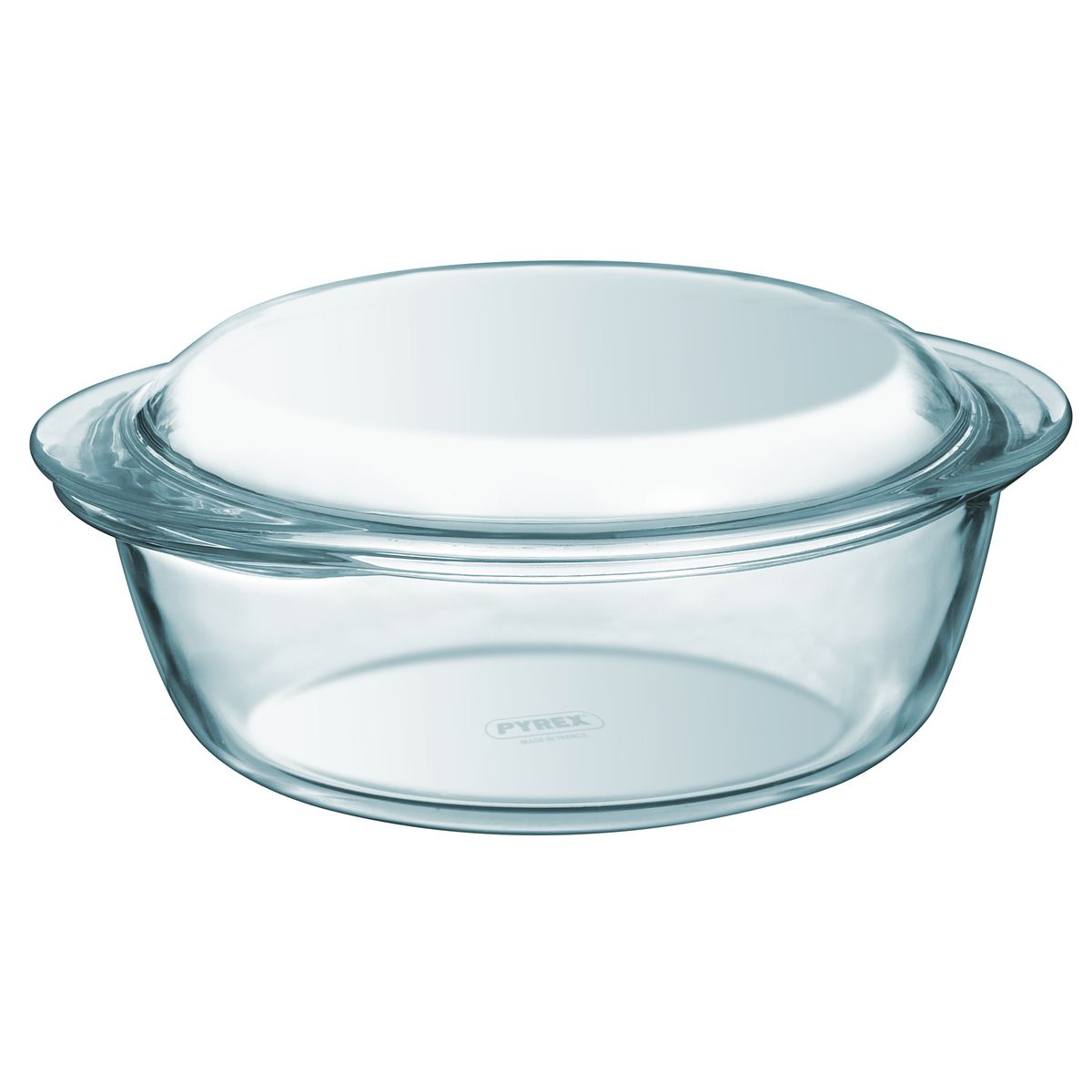 PYREX Cocotte ronde en verre 2,2 L pas cher à prix Auchan