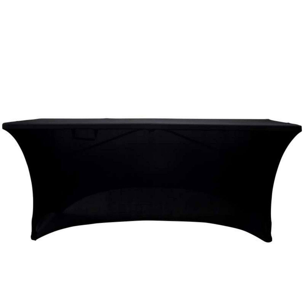  Housse nappe pour table pliante 240cm Werkapro Noire