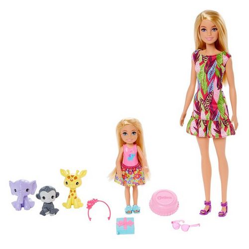 Barbie coffret anniversaire Barbie et Chelsea