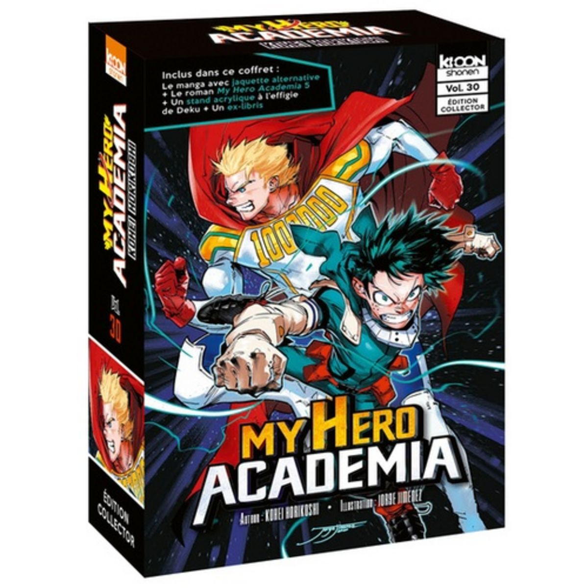 My Hero Academia - Coffret 3 Volumes, Tome 1 à Tome 3 : Coffret My Hero  Academia