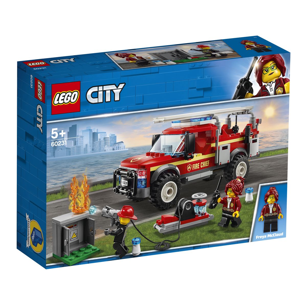 Le camion des pompiers 60279 | City | Boutique LEGO® officielle FR