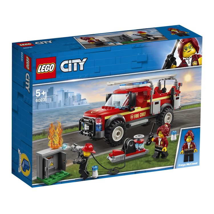 LEGO® City 60231 Le camion du chef des pompiers - Lego - Achat