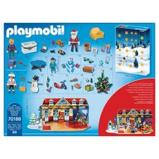 PLAYMOBIL 70188 - Christmas - Calendrier de l'Avent Boutique de jouets