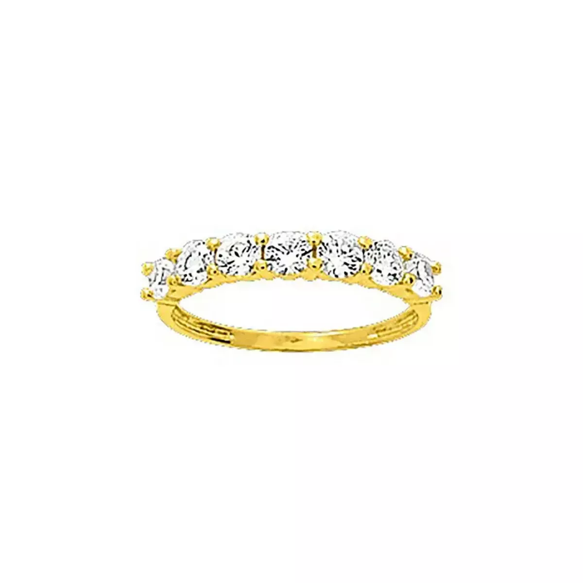 Tousmesbijoux Alliance Femme - Oxyde de zirconium - Or 18 Carats