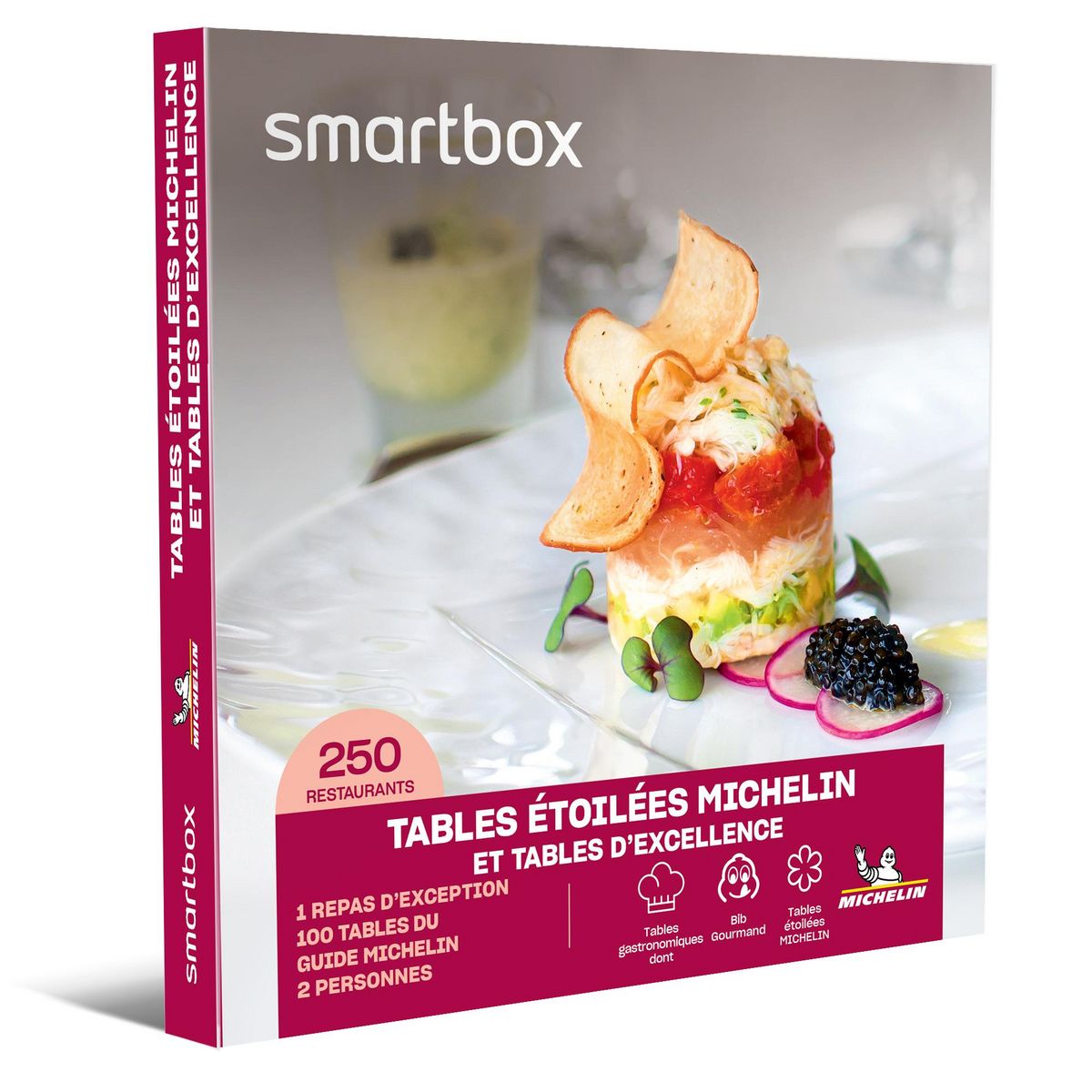 Smartbox Tables étoilées MICHELIN et tables d'excellence - Coffret Cadeau Gastronomie