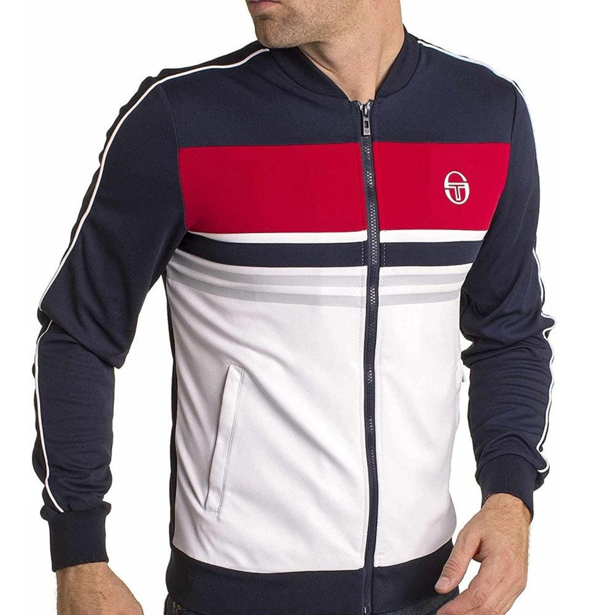 Sergio Tacchini Veste Blanchemarine Homme Sergio Tacchini Ishen Pas