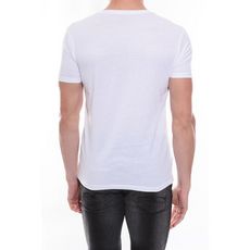 t-shirt col rond en coton nyons (Blanc)
