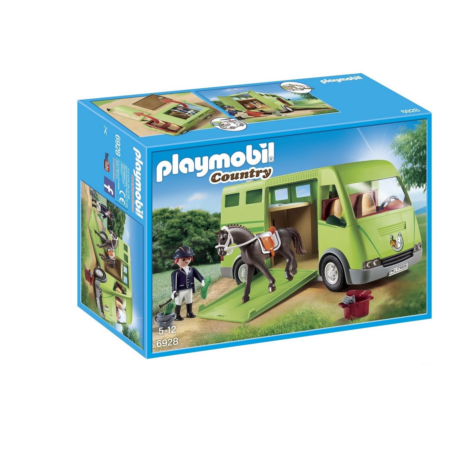 Playmobil - Country 71242 Cavalière et Cheval avec Monitrice