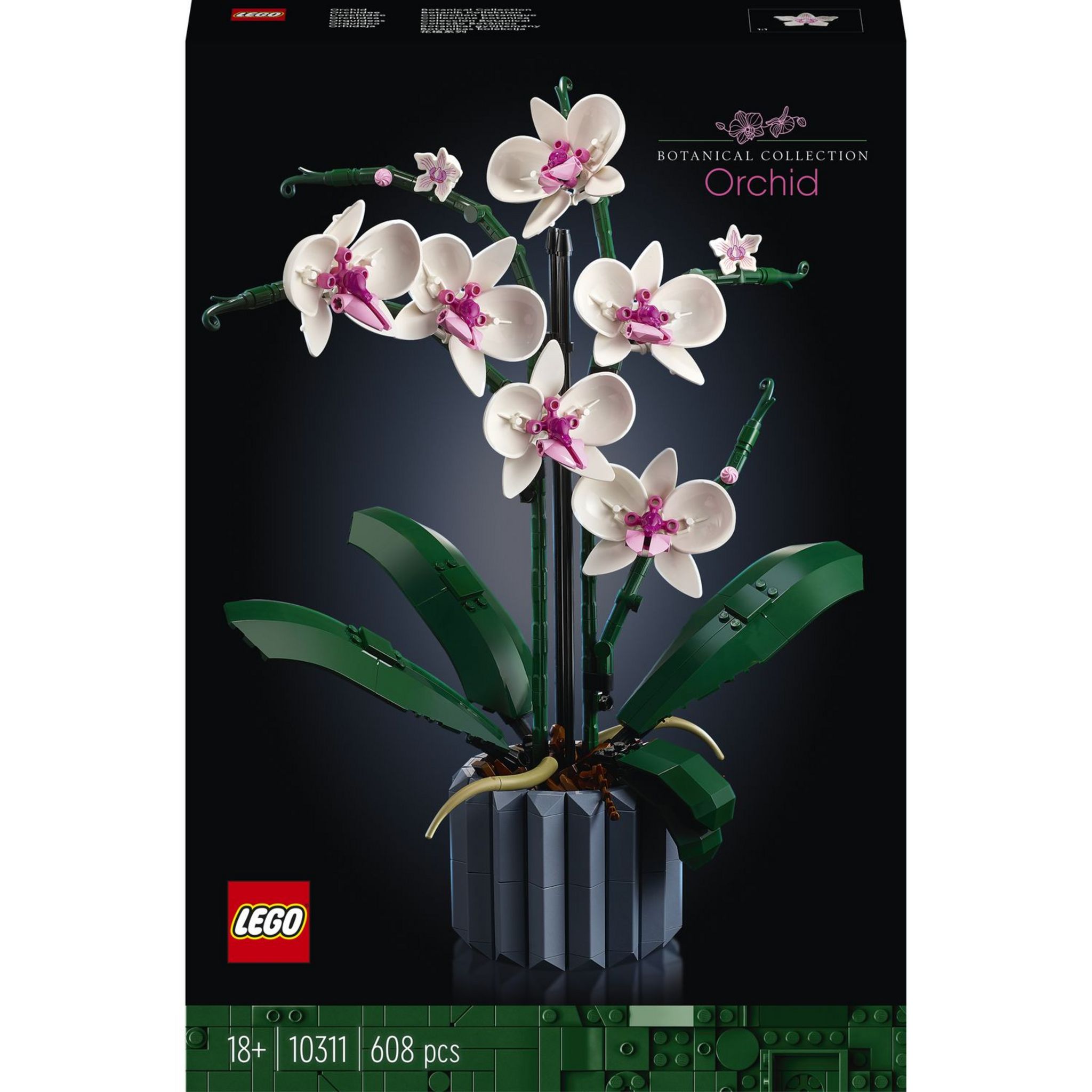 LEGO Icons 10311 L’Orchidée Plantes de Fleurs Artificielles