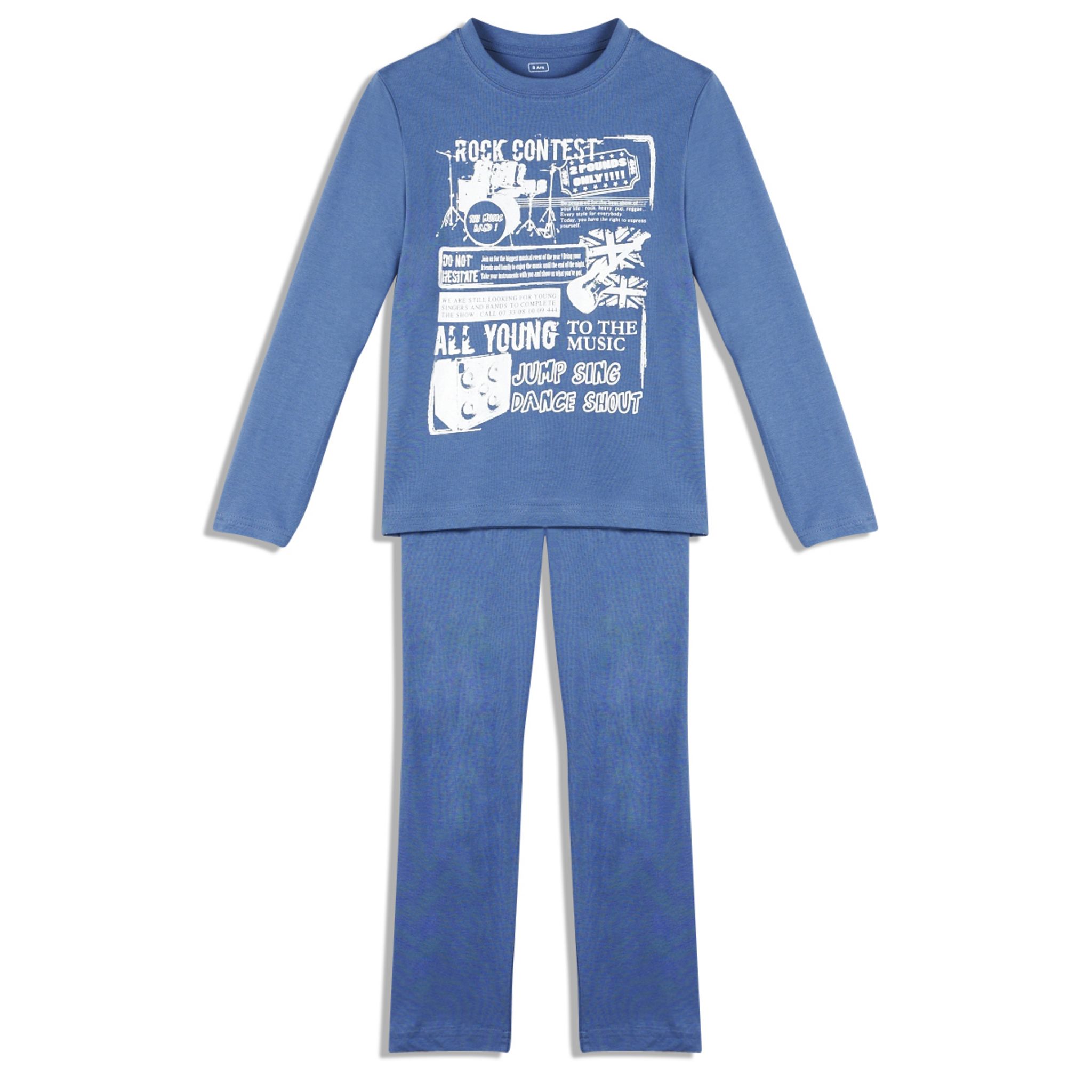 IN EXTENSO Pyjama garcon du 8 au 14 ans pas cher Auchan