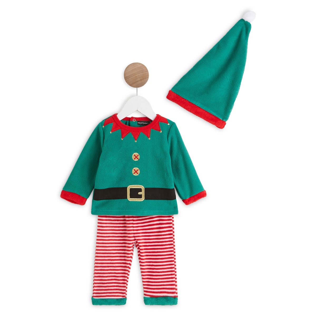 Ensemble Lutin De Noel Bebe Garcon Pas Cher A Prix Auchan