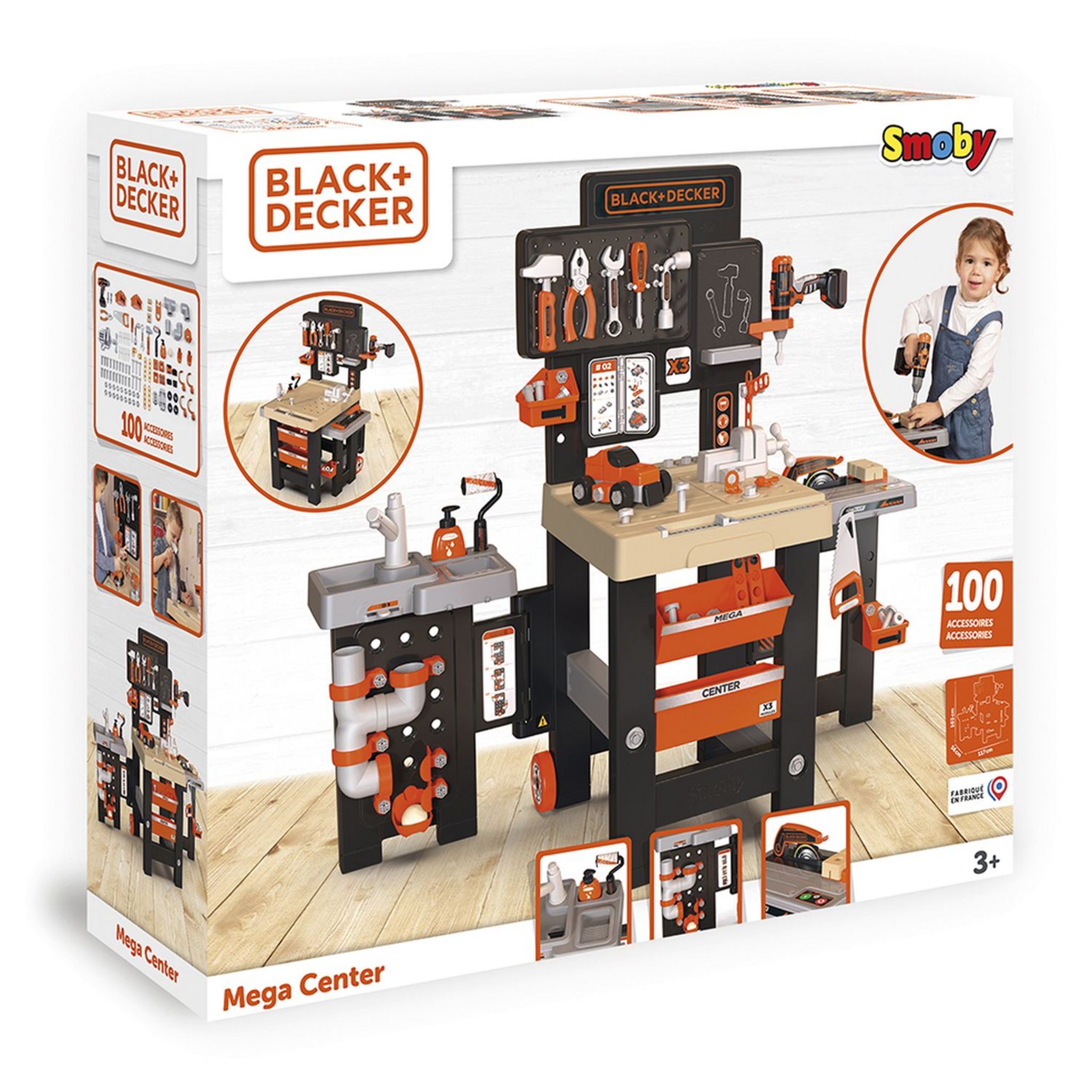 Etabli Smoby Black et Decker