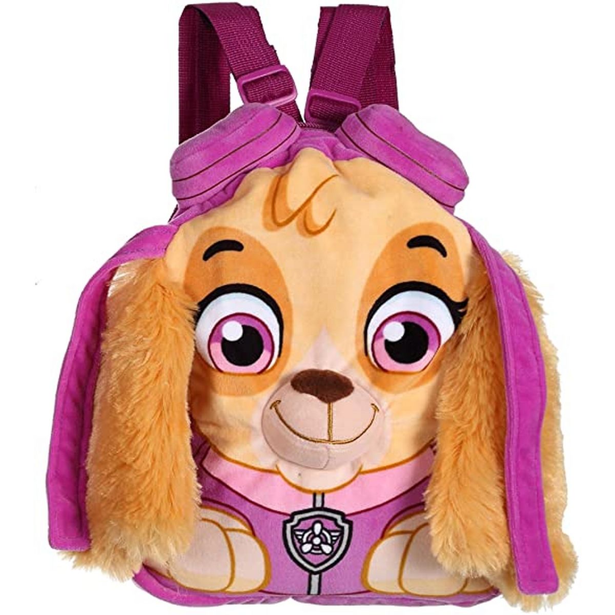 ☺ Peluche Chien Pat' Patrouille Paw Patrol Stella 30 x 25 Cm Sac