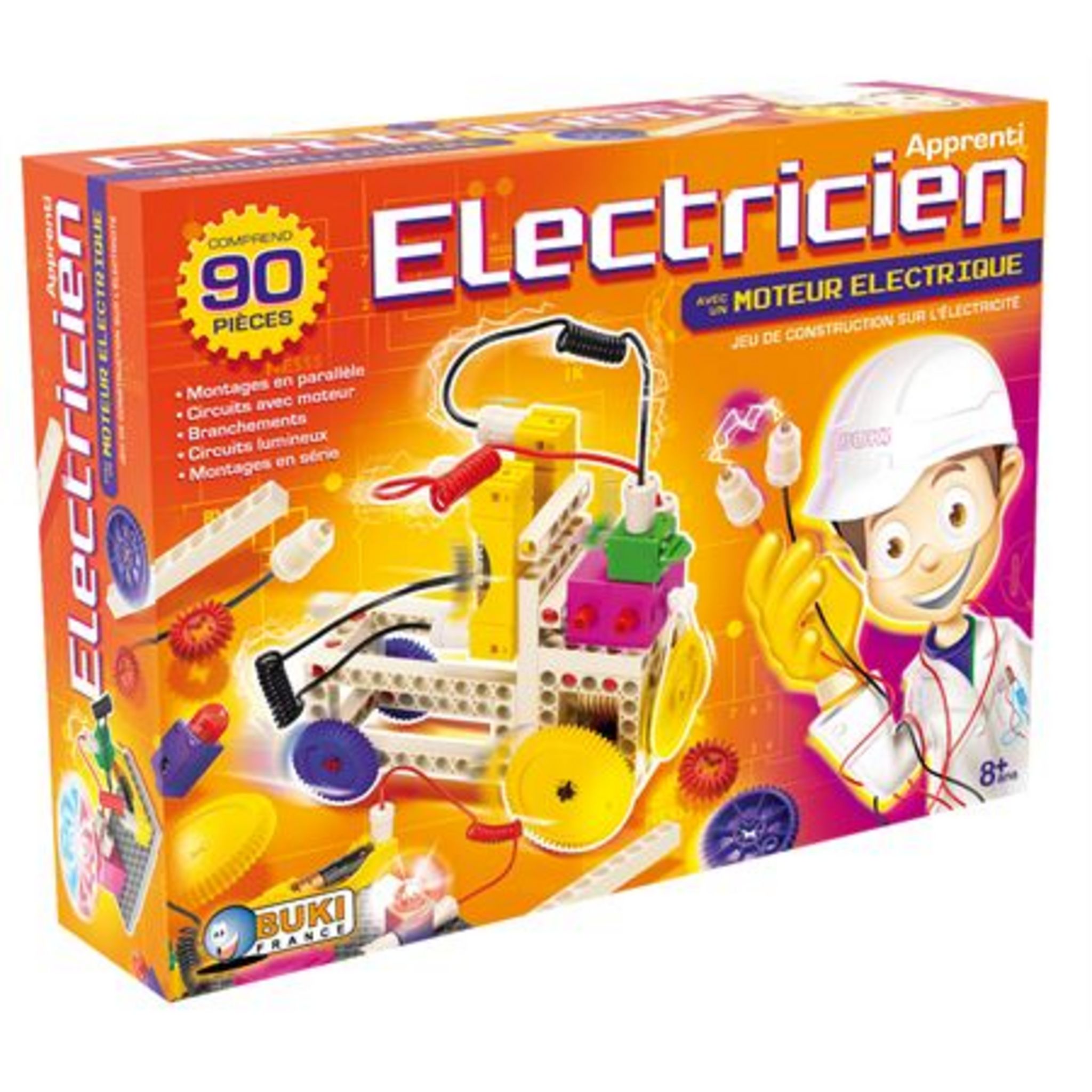 Génius Science - jeu scientifique - l'électricité - 50 expériences