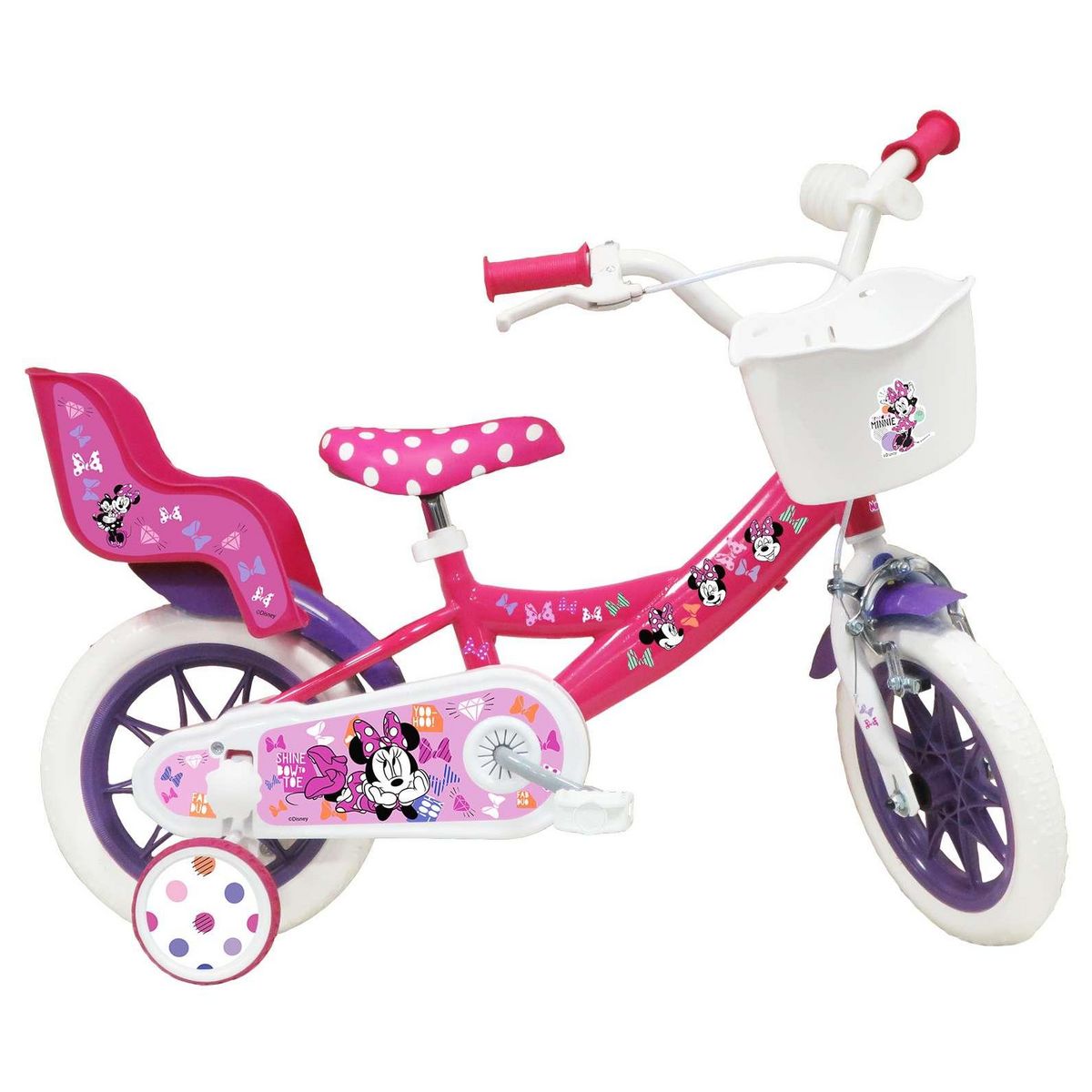 Disney Minnie Vélo 12 Fille Licence Minnie pour enfant de 3 à 5