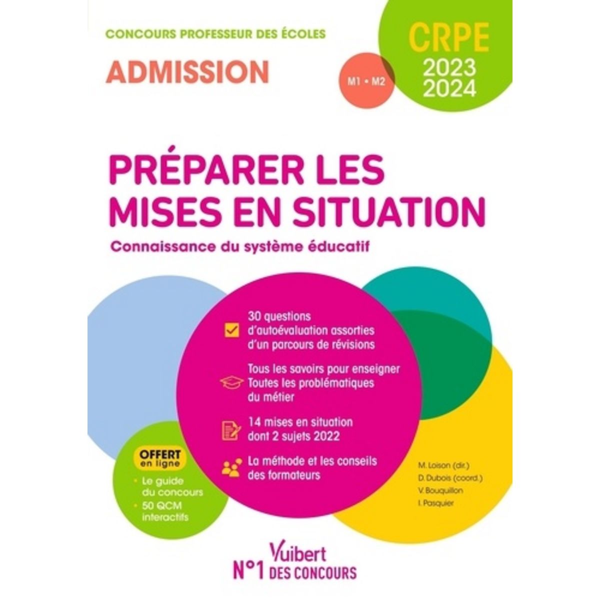 PREPARER LES MISES EN SITUATION M1 M2. CONNAISSANCE DU SYSTEME EDUCATIF ...