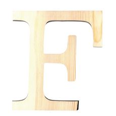 Alphabet en bois 11,5cm Lettre F