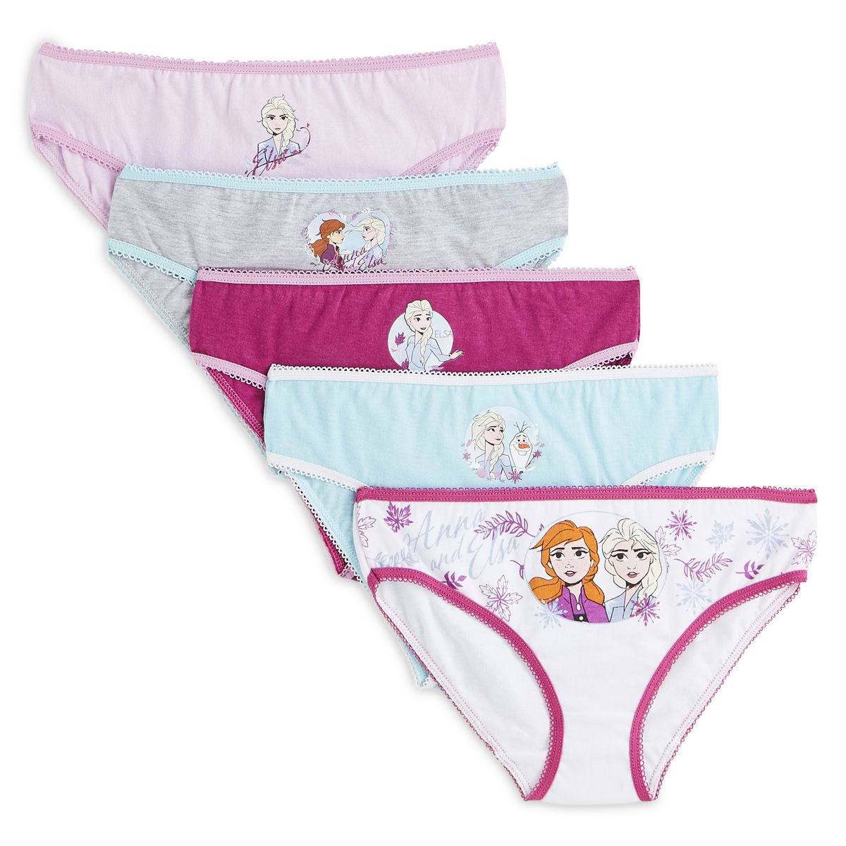 Lot de 5 culottes petite fille 5003500