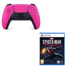 Manette Sans Fil Dualsense Nova Pink PS5 + Marvel's Spider-Man : Miles Morales PS5