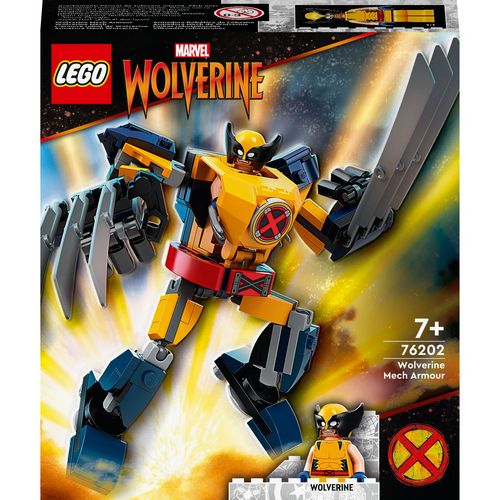 Marvel 76202 L'armure robot de Wolverine