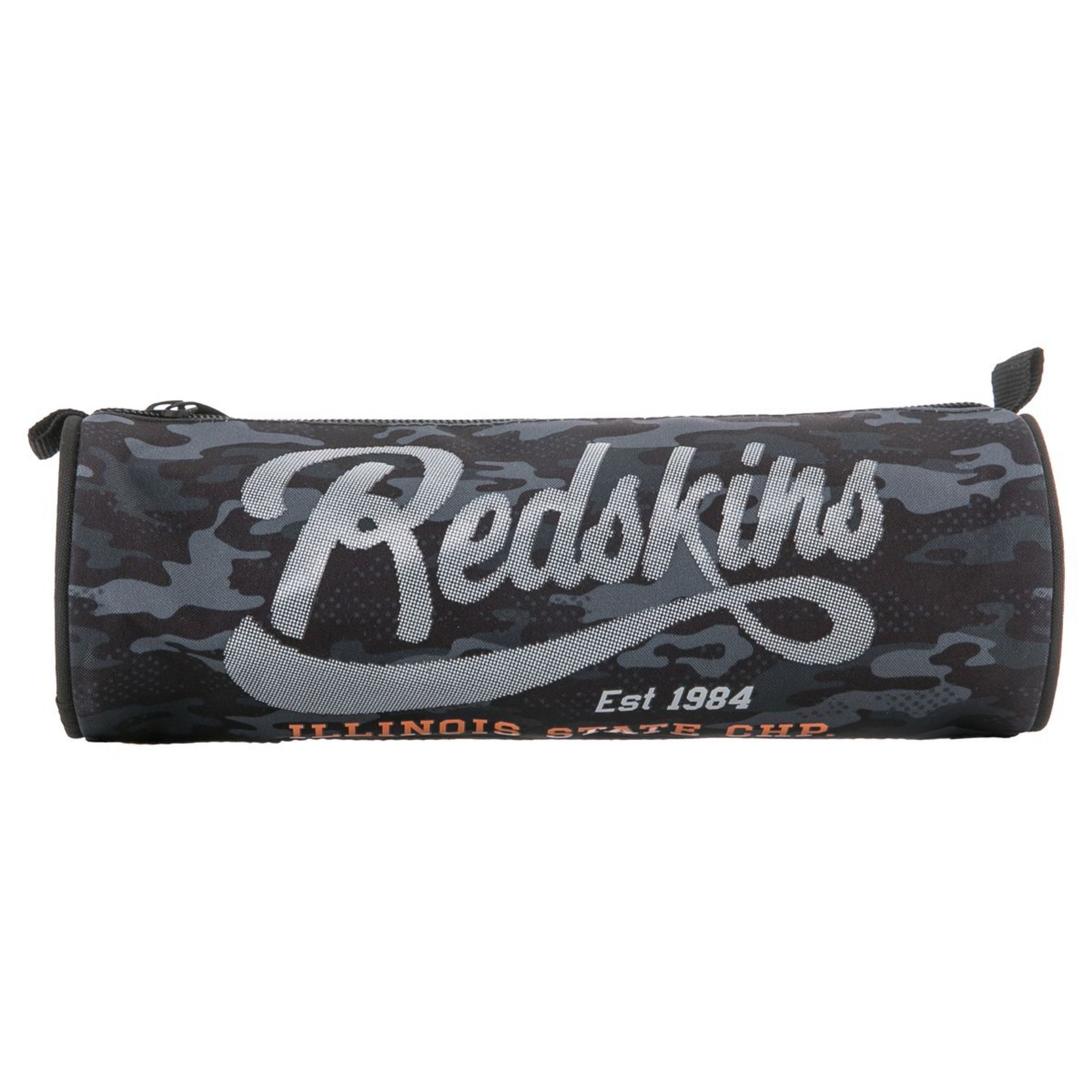 REDSKINS Trousse ronde grise motif camouflage pas cher Auchan