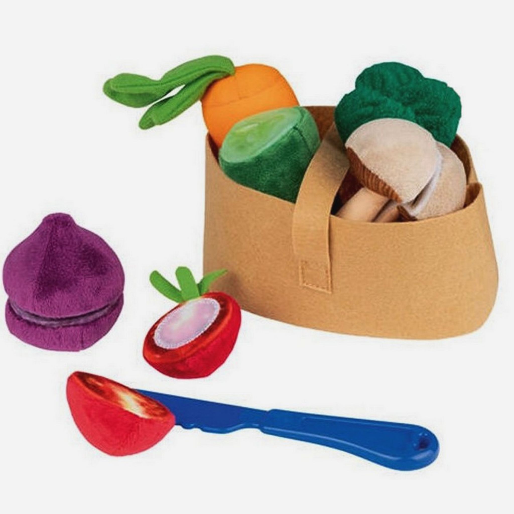 Jouets en bois Dinette Fruits et légumes à couper Plantoys®