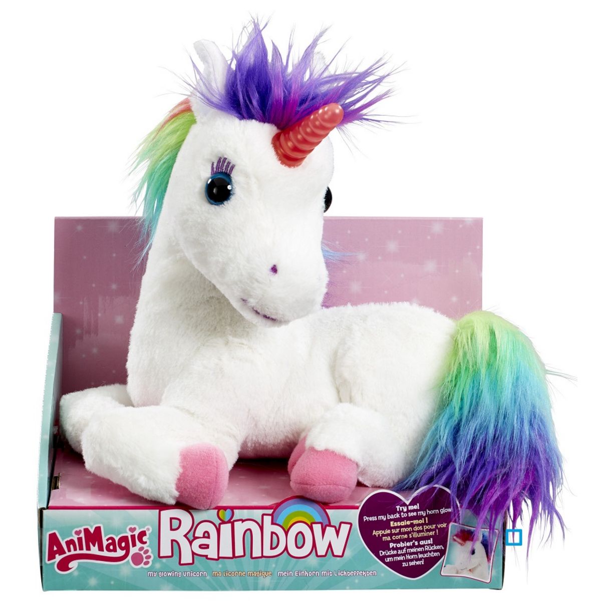 Licorne peluche shop auchan