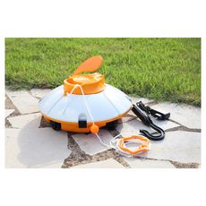 BESTWAY Robot aspirateur de piscine autonome Frisbee orange