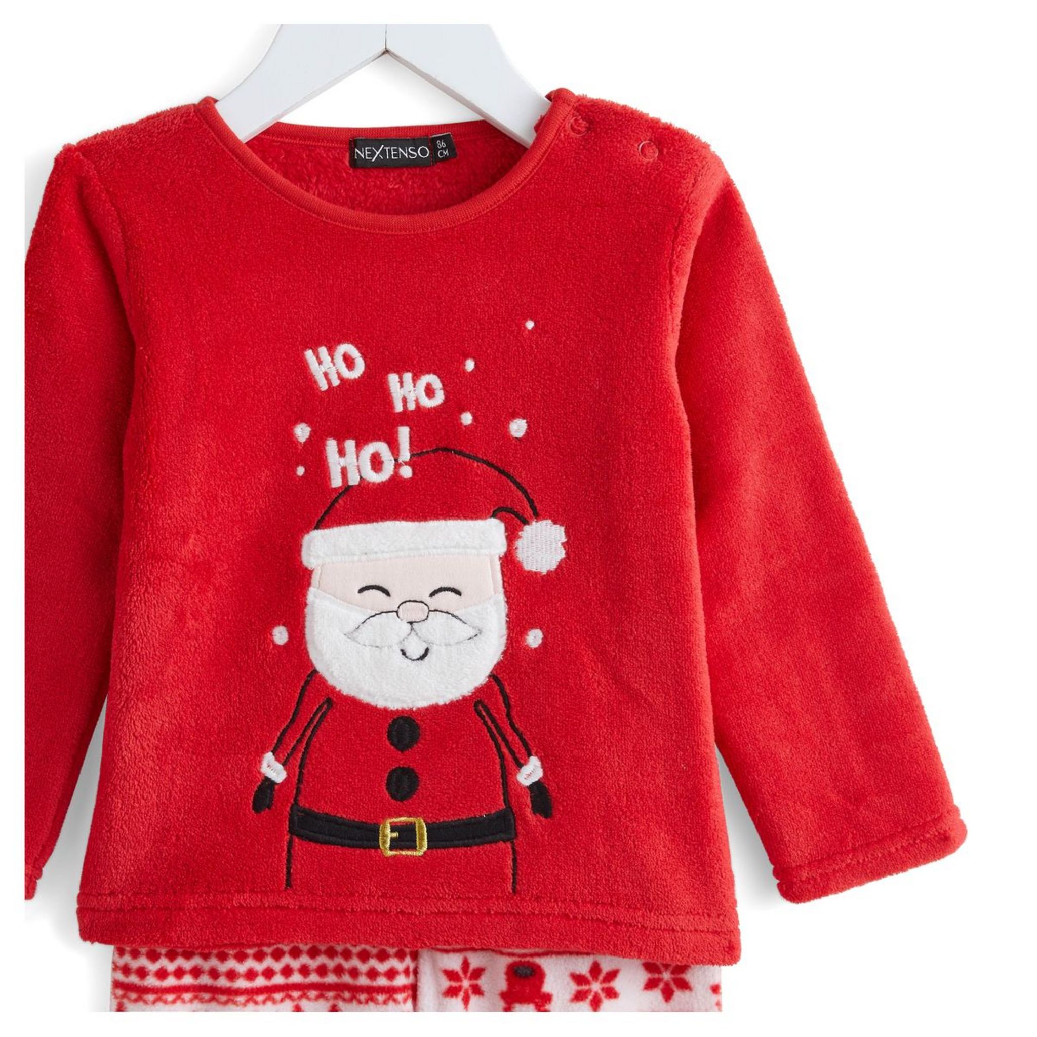 In Extenso Pyjama Polaire Pere Noel Bebe Garcon Pas Cher A Prix Auchan