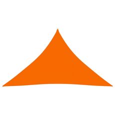 Voile de parasol Tissu Oxford triangulaire 3,5x3,5x4,9 m Orange