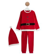 In Extenso Ensemble Pyjama Velours De Noel Garcon Pas Cher A Prix Auchan