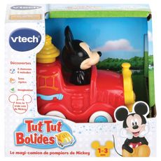 VTECH Tut Tut Bolides Mickey et ses amis - Le magi-camion de pompiers de Mickey