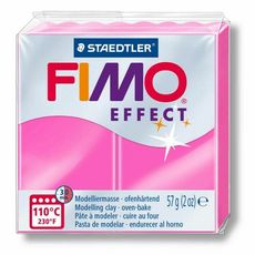 Fimo Pâte Fimo - Effect néon fuchsia 57g