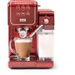 breville expresso combiné cafetière prima latte iii rouge vcf147x