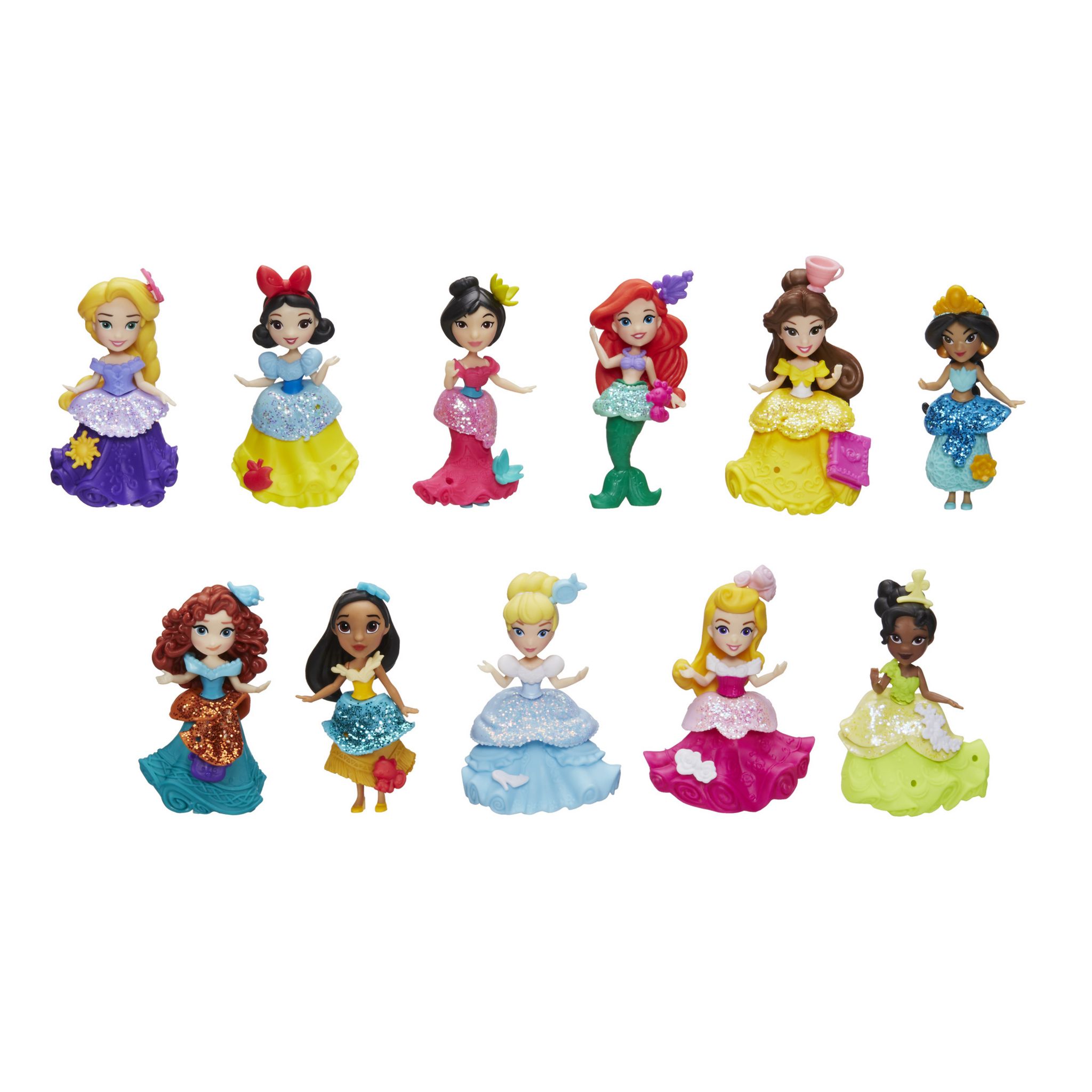 HASBRO Coffret de 11 mini-poupées collection royaume - Disney Princesses  pas cher 