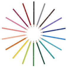 BIC Boîte de 18 crayons de couleur Kids Tropicolors