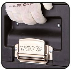 YATO Chariot a boîtes a outils avec 2 tiroirs 52x32x72 cm