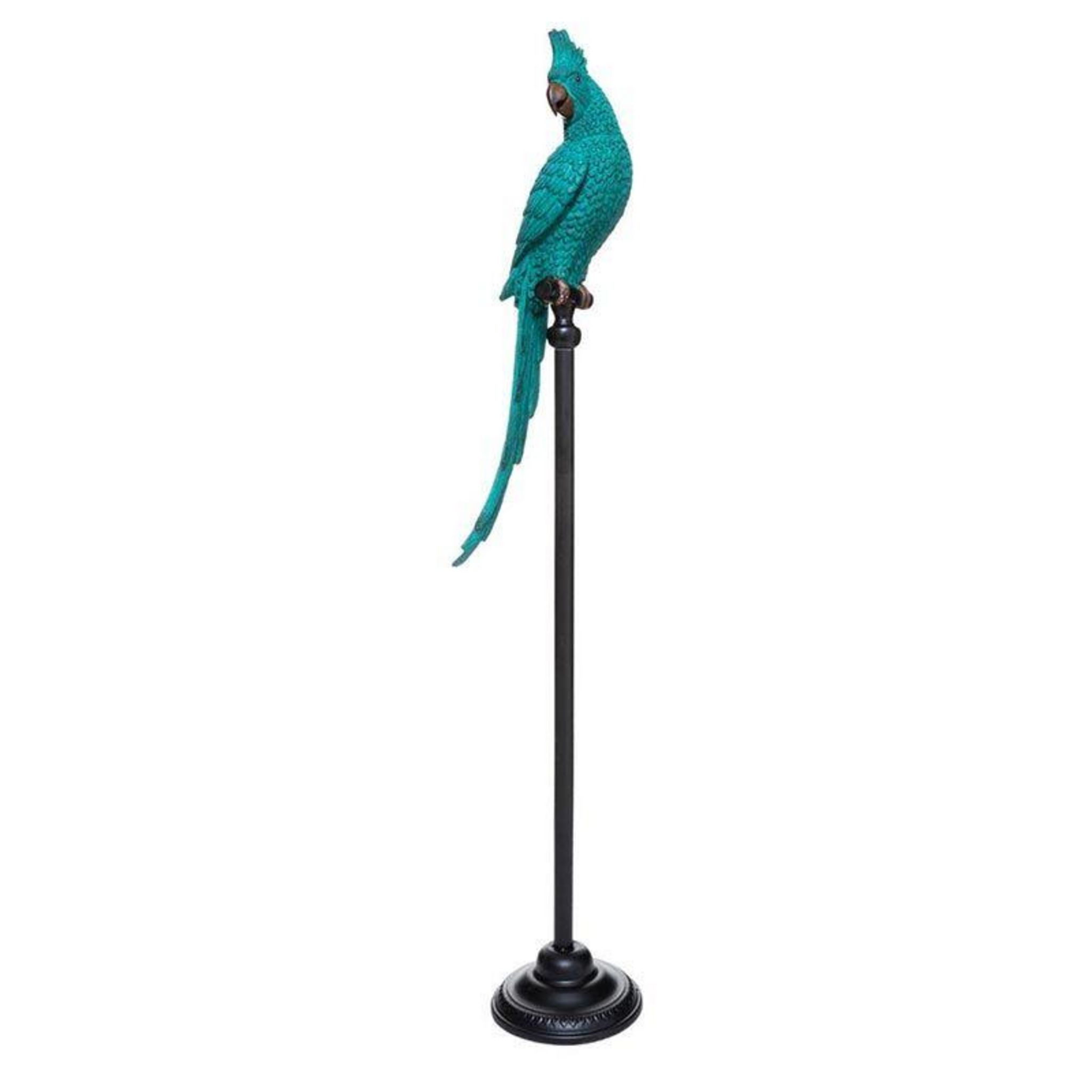 Paris Prix Statue Déco Chat avec Oiseau 27cm Gris pas cher 
