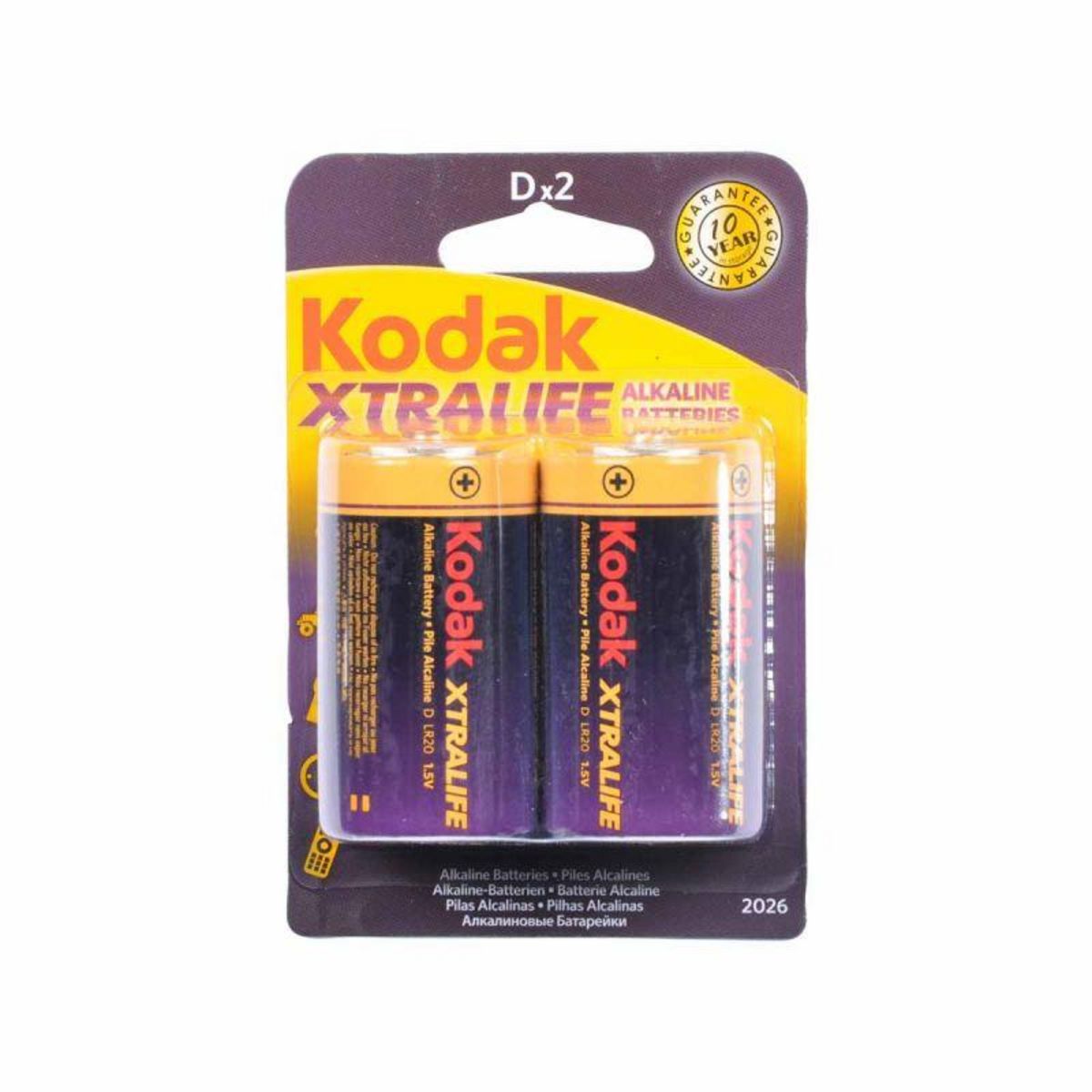 Paris Prix Lot de 4 Piles Batterie Rechargeable LR6 Kodak Blanc pas cher 